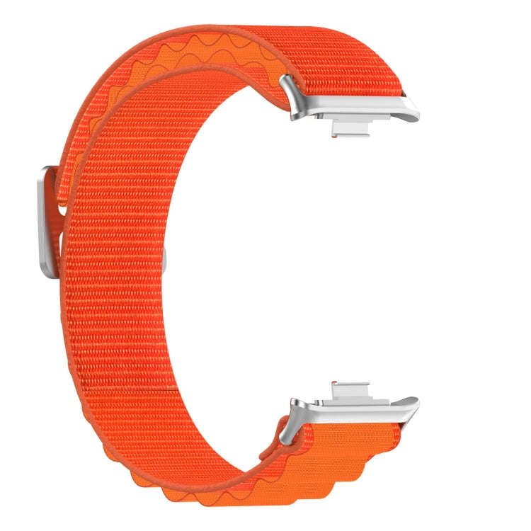 For Xiaomi Smart Band 9 Pro / 8 Pro Loop Nylon Watch Band(Orange)