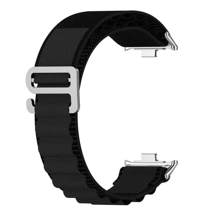 For Xiaomi Smart Band 9 Pro / 8 Pro Loop Nylon Watch Band(Black)