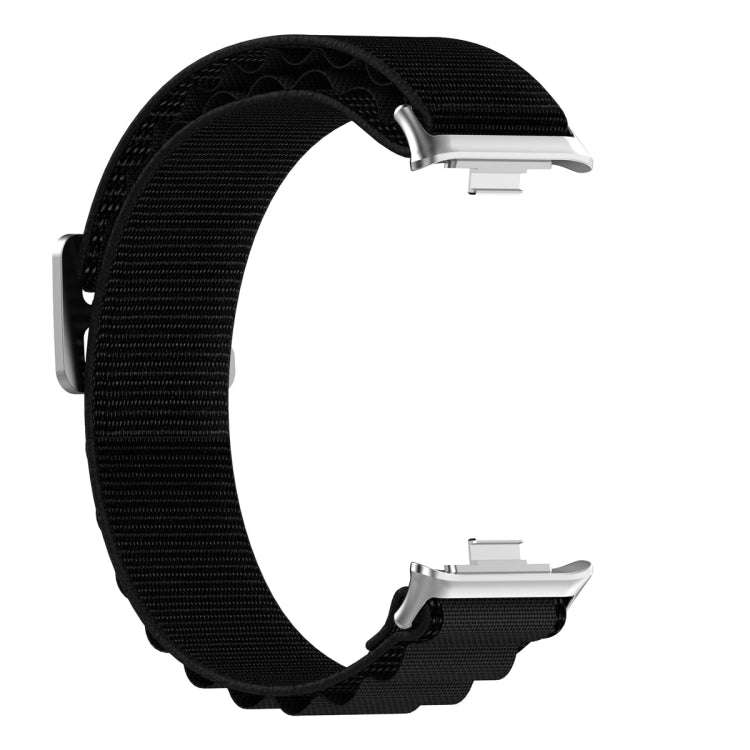 For Xiaomi Smart Band 9 Pro / 8 Pro Loop Nylon Watch Band(Black)
