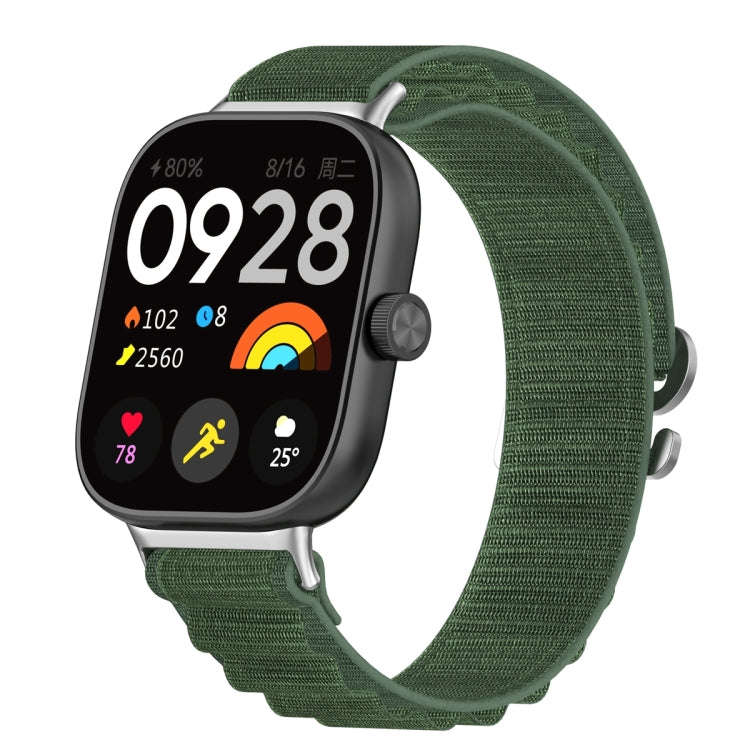 For Xiaomi Smart Band 9 Pro / 8 Pro Loop Nylon Watch Band(Green)