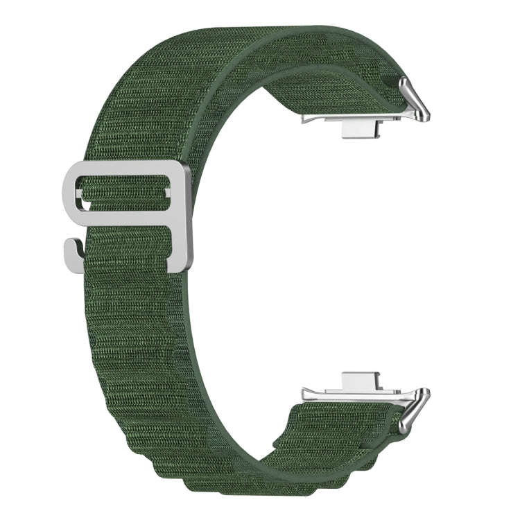 For Xiaomi Smart Band 9 Pro / 8 Pro Loop Nylon Watch Band(Green)