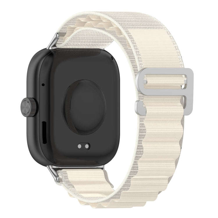 For Xiaomi Smart Band 9 Pro / 8 Pro Loop Nylon Watch Band(Starlight)