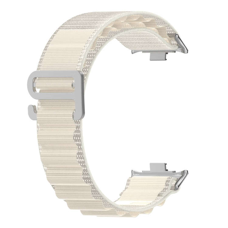 For Xiaomi Smart Band 9 Pro / 8 Pro Loop Nylon Watch Band(Starlight)