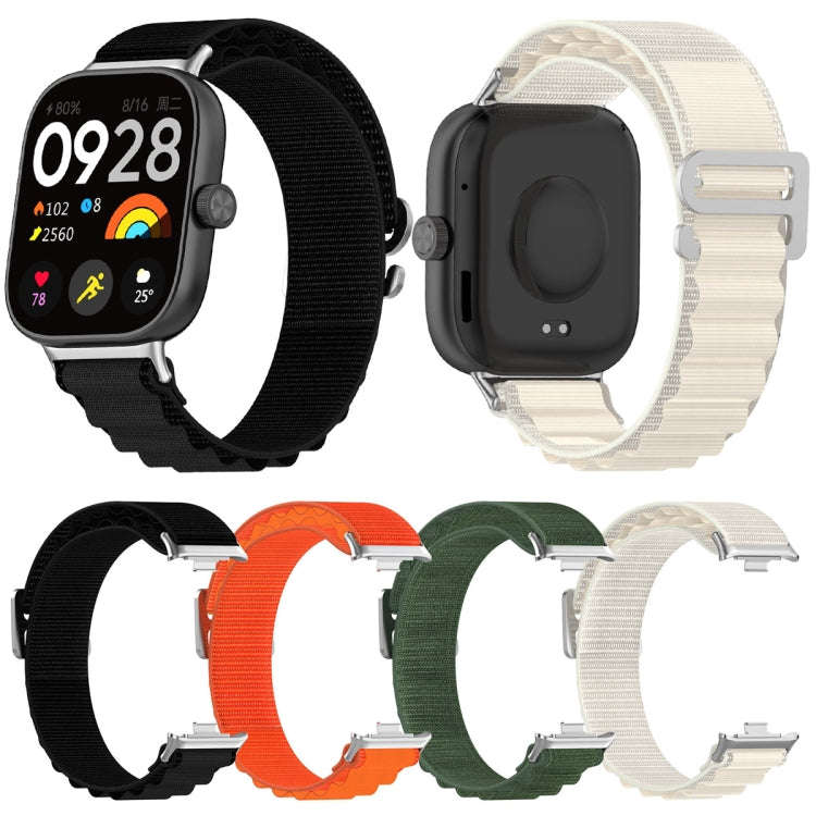 For Xiaomi Smart Band 9 Pro / 8 Pro Loop Nylon Watch Band(Orange)