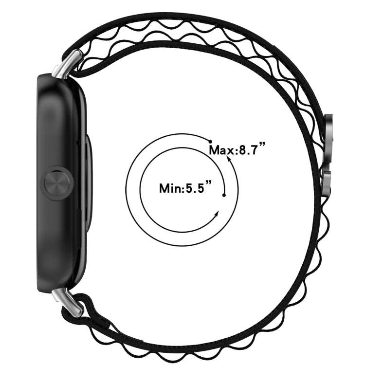 For Xiaomi Smart Band 9 Pro / 8 Pro Loop Nylon Watch Band(Green)