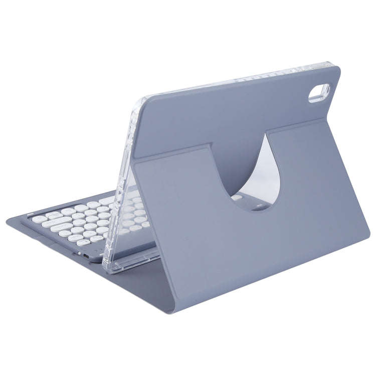 For Huawei MatePad Pro 11 2024 / 2022 Round Button Bluetooth Keyboard Rotatable Holder Leather Ca...