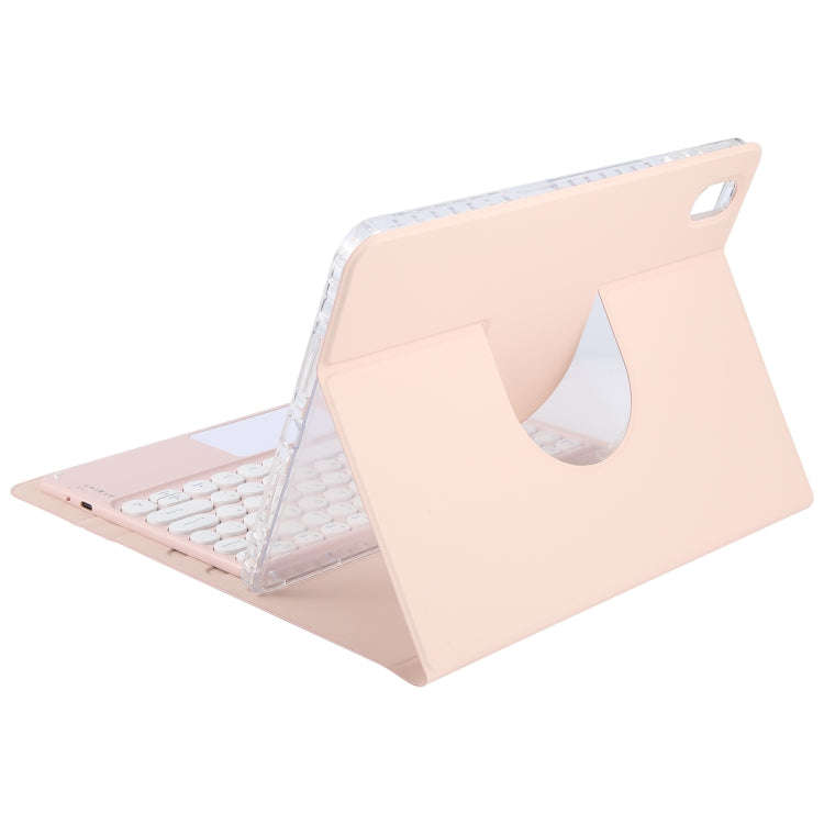 For Huawei MatePad Pro 11 2024 / 2022 Round Button Bluetooth Keyboard Rotatable Holder Leather Ca...