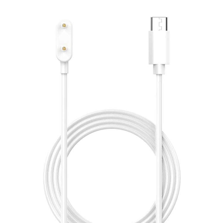 For Huawei Band 10 / 9 / Honor ROSSINI 2i USB-C / Type-C Port Smart Watch Charging Cable(White)