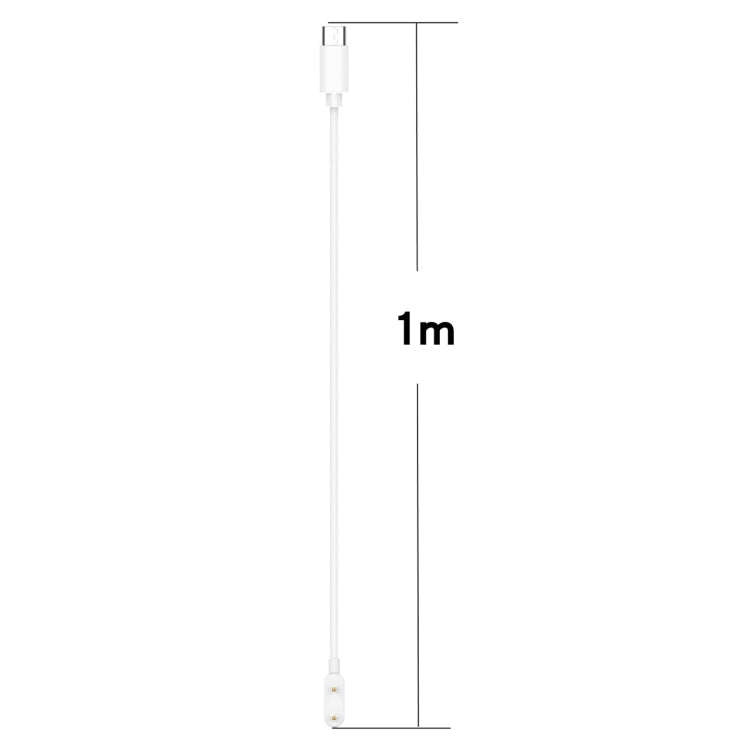 For Huawei Band 10 / 9 / Honor ROSSINI 2i USB-C / Type-C Port Smart Watch Charging Cable(White)