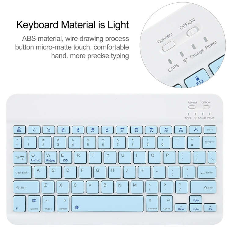 For Huawei MatePad Pro 11 2024 / 2022 Square Button Bluetooth Keyboard Rotatable Holder Leather C...