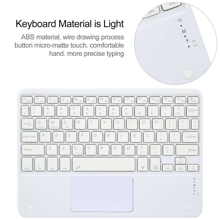 For Huawei MatePad Pro 11 2024 / 2022 Square Button Bluetooth Keyboard Rotatable Holder Leather C...