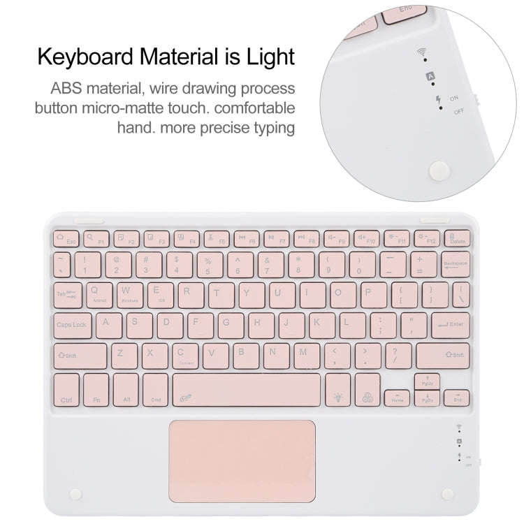 For Huawei MatePad Pro 11 2024 / 2022 Square Button Bluetooth Keyboard Rotatable Holder Leather C...