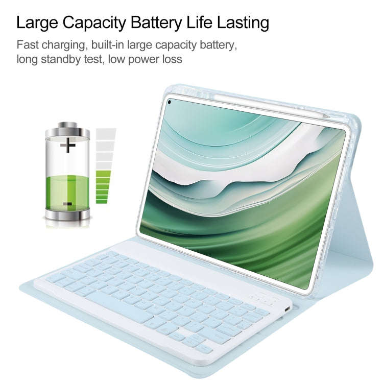 For Huawei MatePad Pro 11 2024 / 2022 Square Button Backlight Bluetooth Keyboard Rotatable Holder...