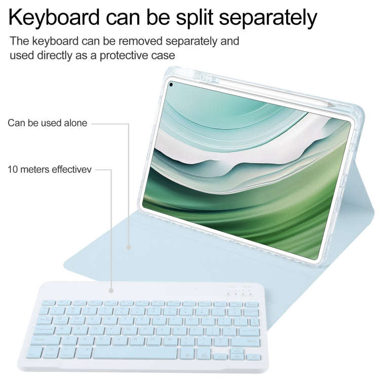 For Huawei MatePad Pro 11 2024 / 2022 Square Button Backlight Bluetooth Keyboard Rotatable Holder...