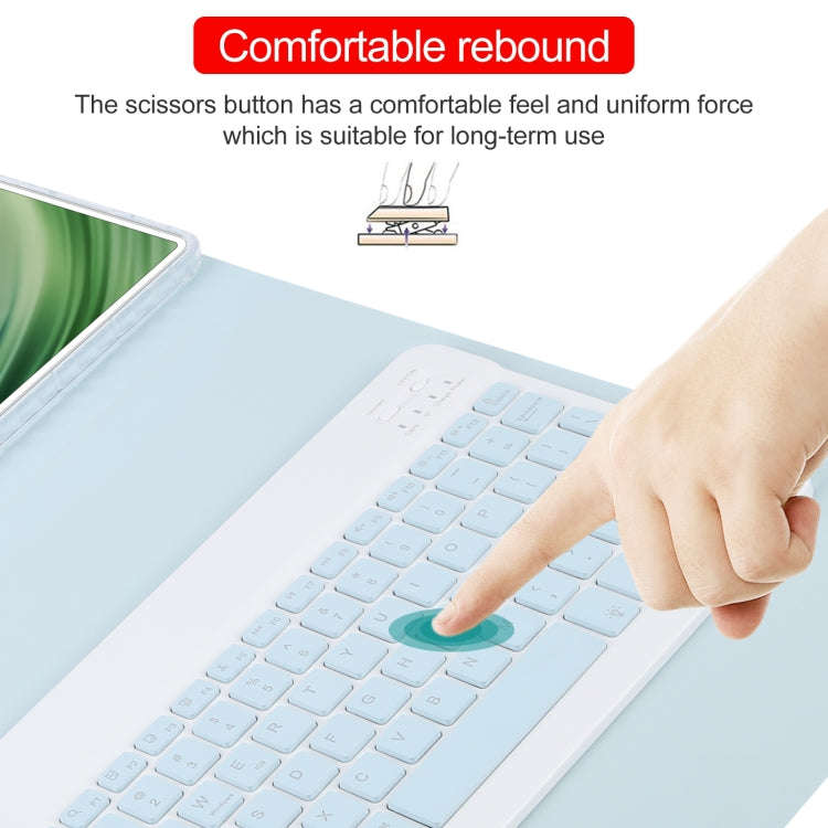 For Huawei MatePad Pro 11 2024 / 2022 Square Button Backlight Bluetooth Keyboard Rotatable Holder...