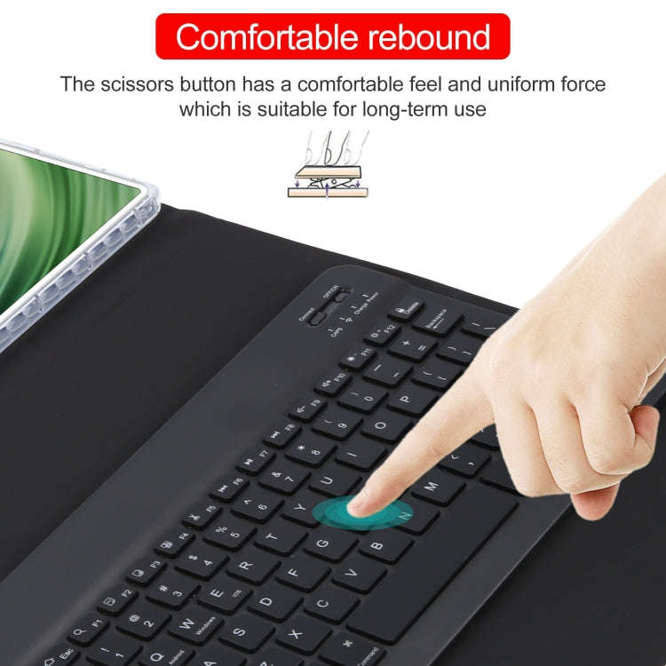 For Huawei MatePad Pro 11 2024 / 2022 Square Button Backlight Bluetooth Keyboard Rotatable Holder...