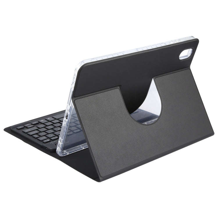 For Huawei MatePad 11 2023 / 2021 Square Button Backlight Bluetooth Keyboard Rotatable Holder Lea...