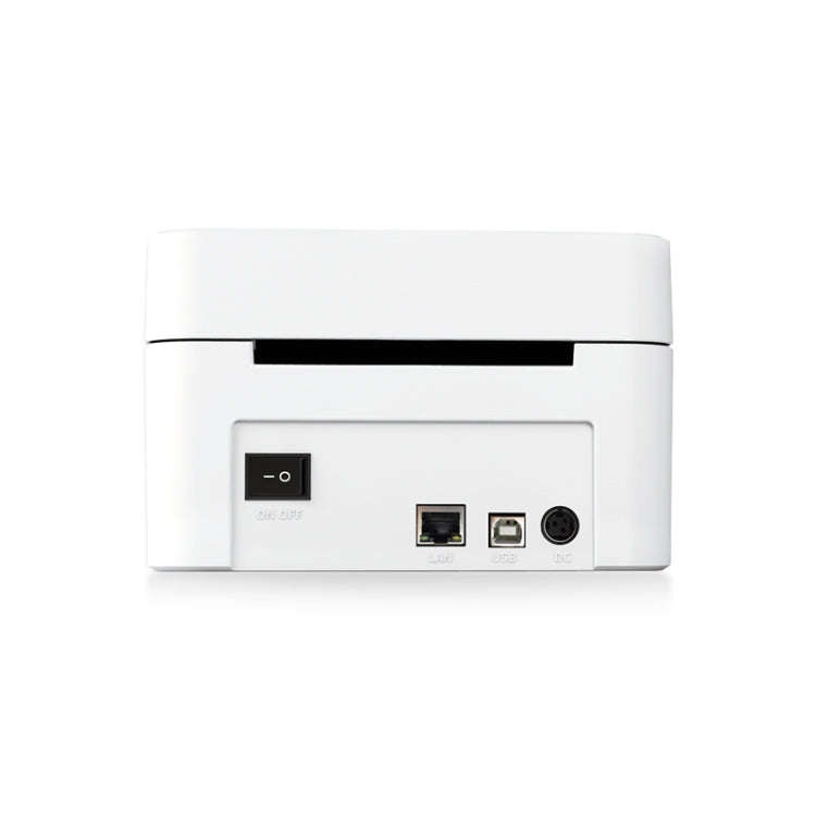 ZJ-9250 100x150mm USB Bluetooth Thermal Label Printer, Plug:UK Plug(White)
