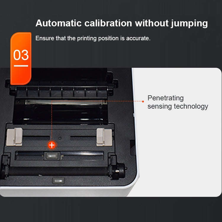ZJ-9250 100x150mm USB Bluetooth Thermal Label Printer, Plug:US Plug(Black)