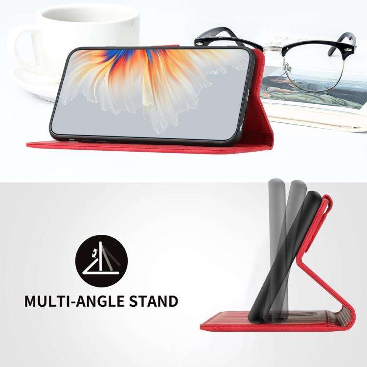 For ZTE Blade A35e 4G Heart Pattern Skin Feel Leather Phone Case(Red)