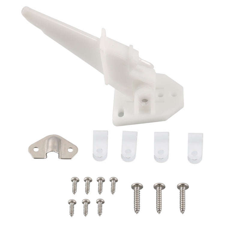 Marine Yacht Speedometer Pitot with Tube(White)