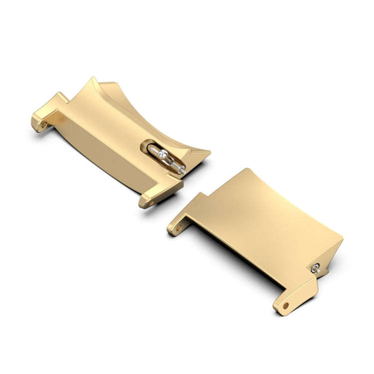 For OPPO Watch X / X2 / OnePlus Watch 2 / 2R 1 Pair 22mm Watch Band Stainless Steel Connector(Gold)