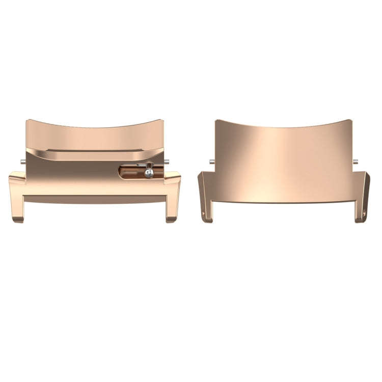 For OPPO Watch X / X2 / OnePlus Watch 2 / 2R 1 Pair 22mm Watch Band Stainless Steel Connector(Ros...