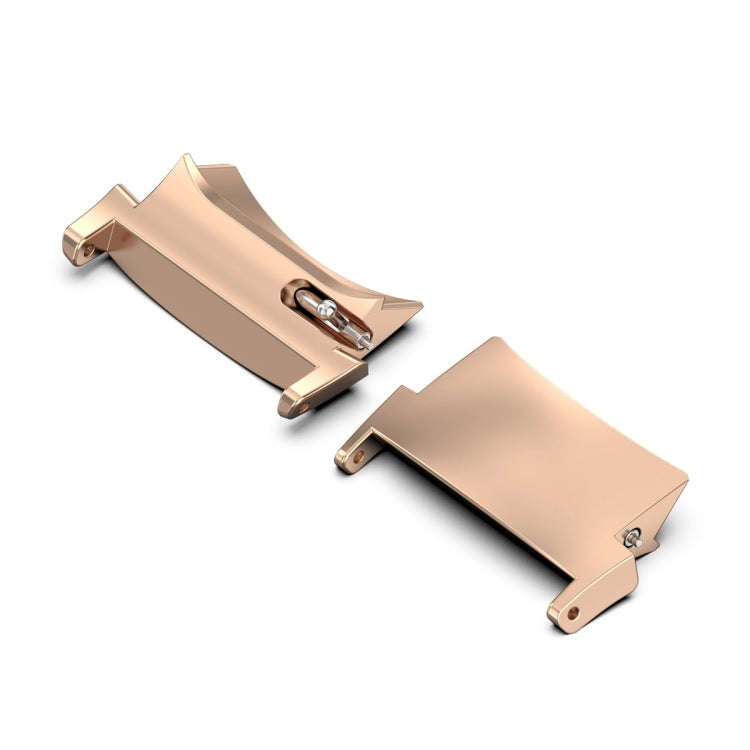 For OPPO Watch X / X2 / OnePlus Watch 2 / 2R 1 Pair 22mm Watch Band Stainless Steel Connector(Ros...