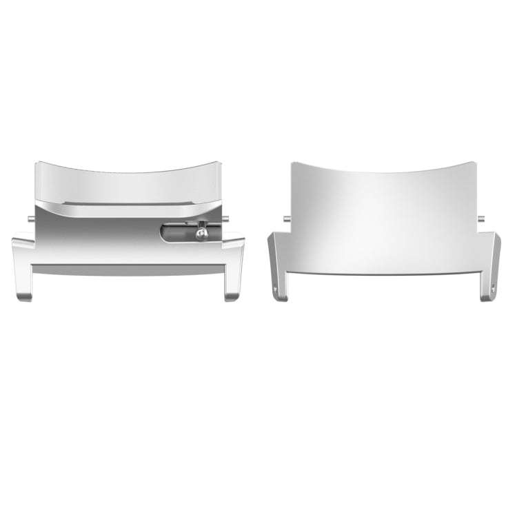 For OPPO Watch X / X2 / OnePlus Watch 2 / 2R 1 Pair 22mm Watch Band Stainless Steel Connector(Sil...