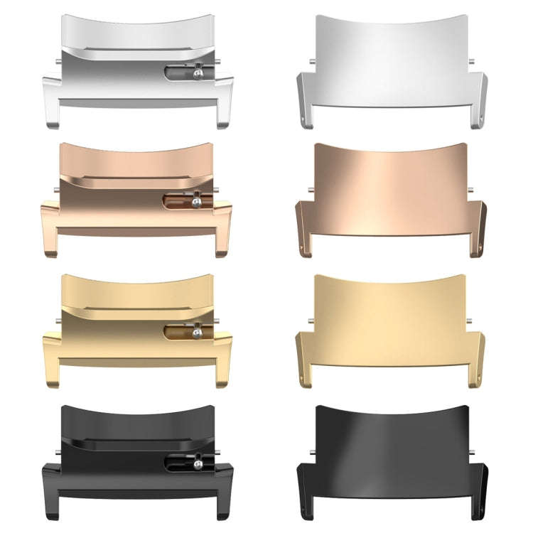 For OPPO Watch X / X2 / OnePlus Watch 2 / 2R 1 Pair 22mm Watch Band Stainless Steel Connector(Sil...
