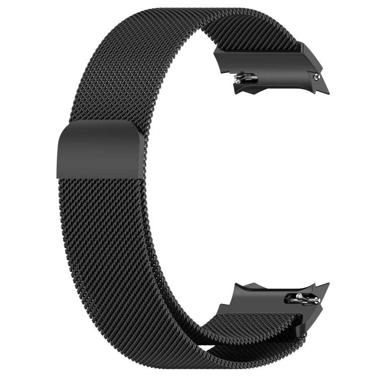 For OPPO Watch X2 / OnePlus Watch 3 Milan Magnetic Steel Mesh Watch Band(Black)