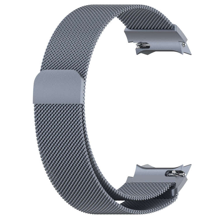 For OPPO Watch X2 / OnePlus Watch 3 Milan Magnetic Steel Mesh Watch Band(Space Grey)