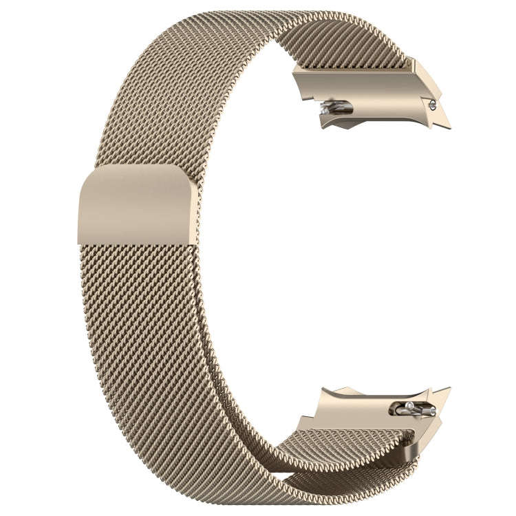 For OPPO Watch X2 / OnePlus Watch 3 Milan Magnetic Steel Mesh Watch Band(Starlight)
