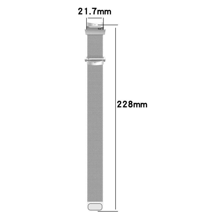 For OPPO Watch X2 / OnePlus Watch 3 Milan Magnetic Steel Mesh Watch Band(Space Grey)