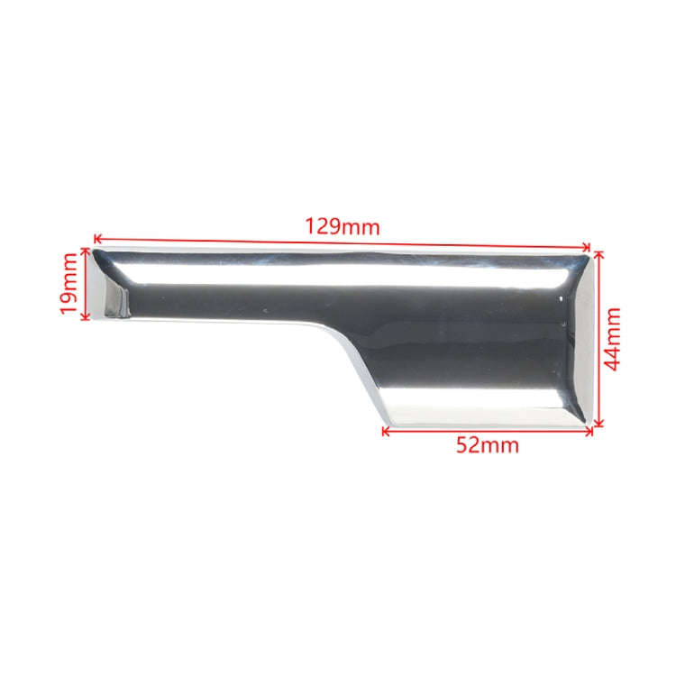 Car Rear Left Electroplated Inside Door Handle for Ford Explorer 2007-2015 8L1Z-7821819-A(Silver)