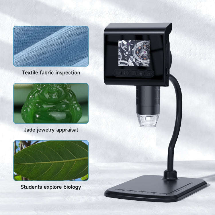 P190 1000X Desktop HD Digital Microscope with 2.4 inch Screen