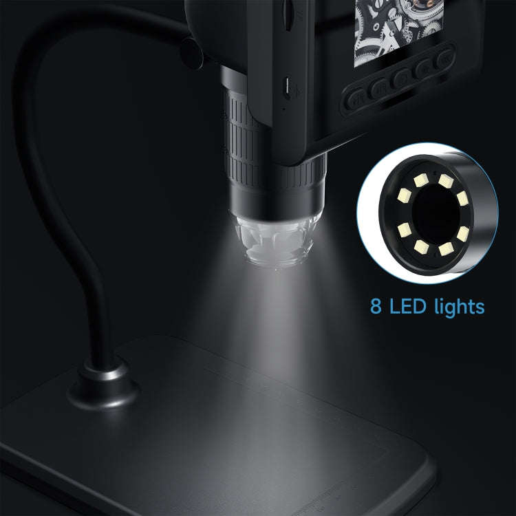 P190 1000X Desktop HD Digital Microscope with 2.4 inch Screen