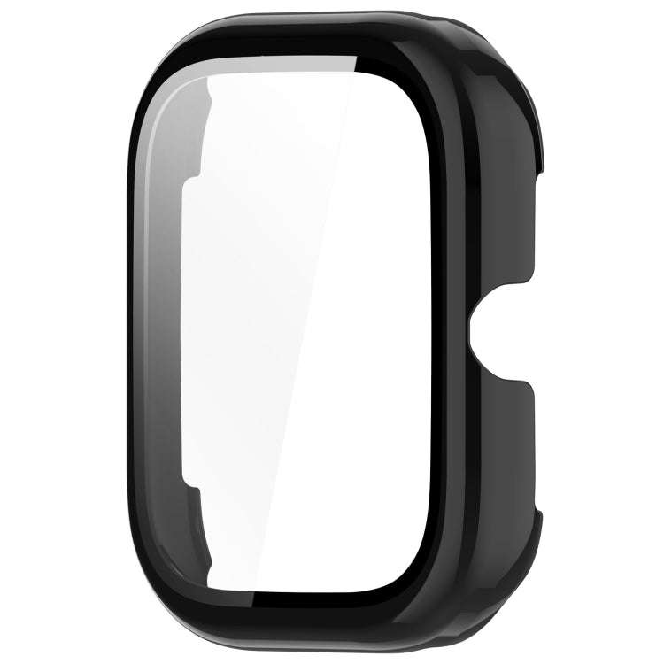 For Honor Choice Haylou Watch PC + Tempered Film Integrated Protective Watch Case(Black)