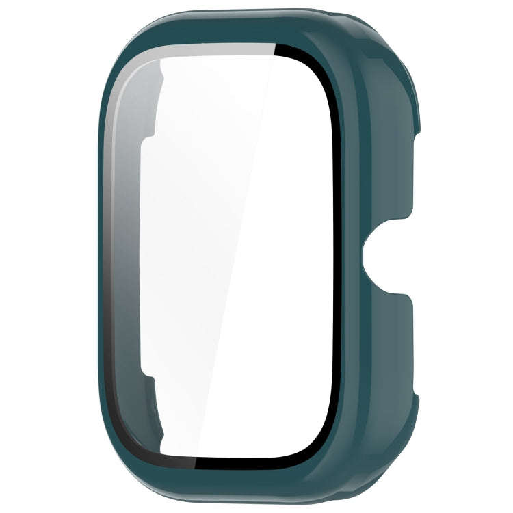For Honor Choice Haylou Watch PC + Tempered Film Integrated Protective Watch Case(Pine Green)