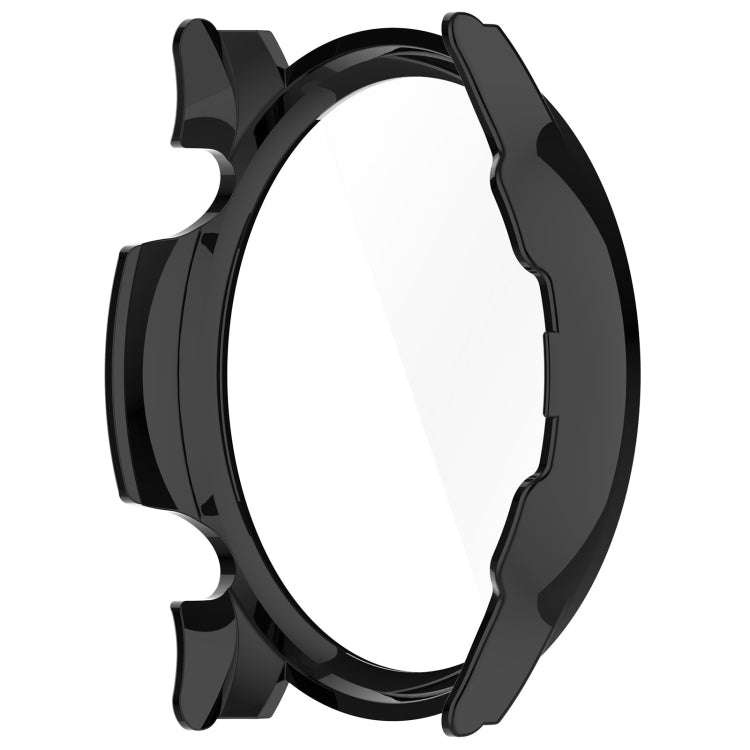 For Xiaomi Haylou RT3 / Solar Plus LS16 PC + Tempered Film Integrated Watch Protective Case(Black)