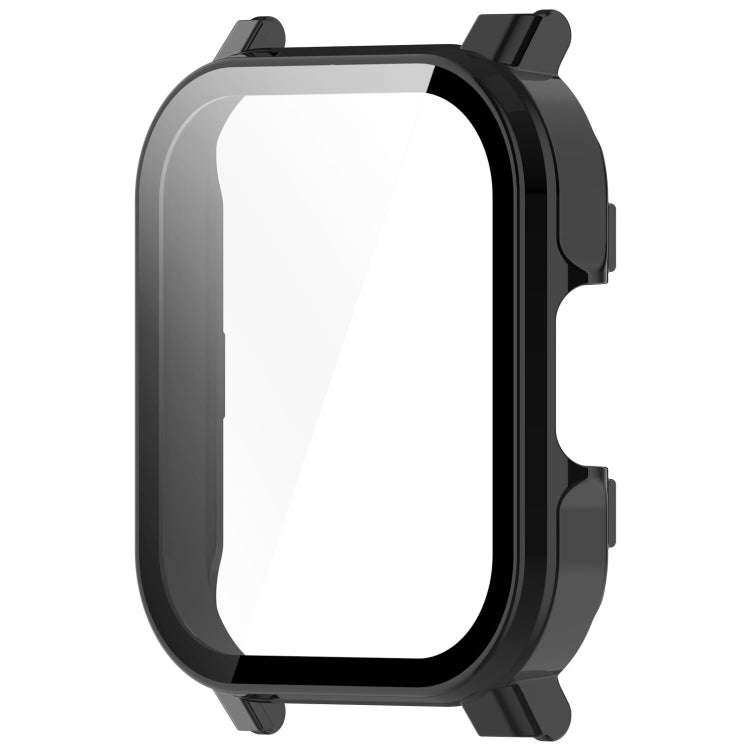 For Xiaomi Haylou Watch 2 LS02 PC + Tempered Film Integrated Watch Protective Case(Black)