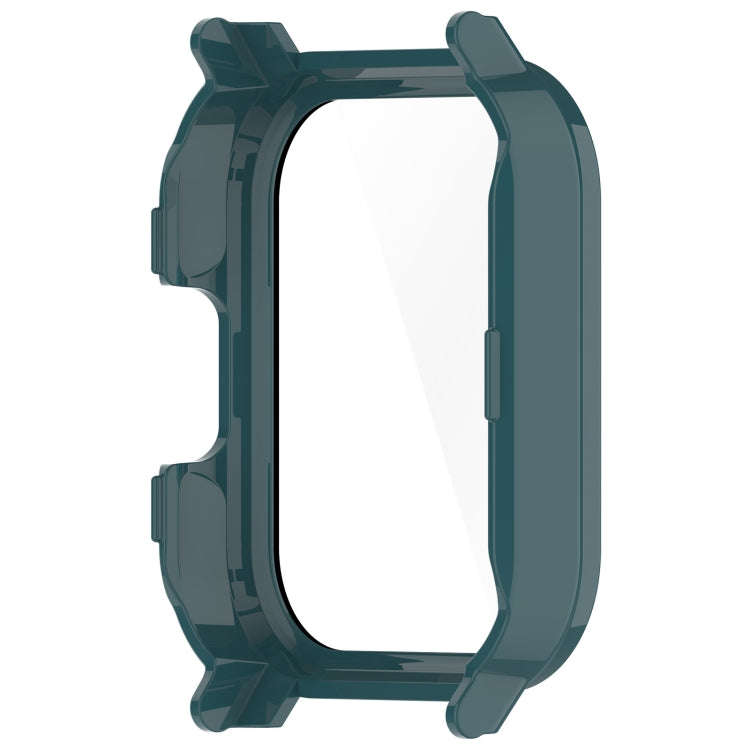 For Xiaomi Haylou Watch 2 LS02 PC + Tempered Film Integrated Watch Protective Case(Pine Green)