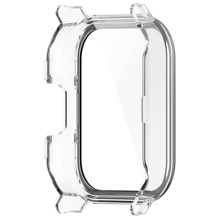 For Xiaomi Haylou Watch 2 LS02 PC + Tempered Film Integrated Watch Protective Case(Transparent Wh...