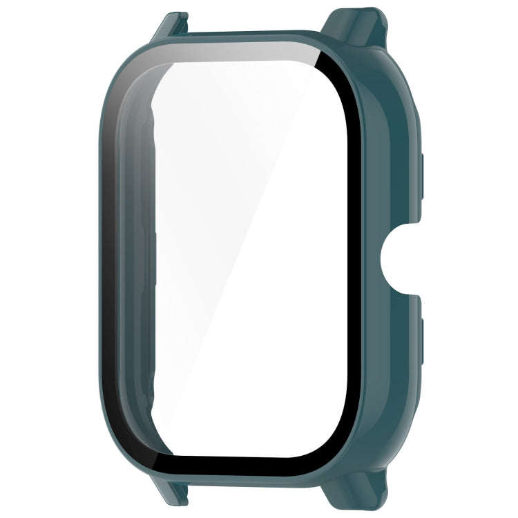 For P66 / P66D / P66ED 1.85 inch Watch PC + Tempered Film Integrated Watch Protective Case(Pine G...