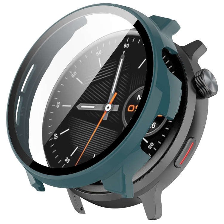 For Xiaomi Mibro Watch Lite 2 PC + Tempered Film Integrated Watch Protective Case(Pine Green)