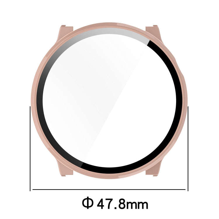For Xiaomi Mibro Watch Lite 2 PC + Tempered Film Integrated Watch Protective Case(Pine Green)