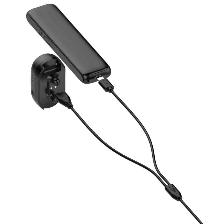 For Delupe / Yawpet Dog Pet Training Device Magnetic Charging Cable, Length: 1m(Black)
