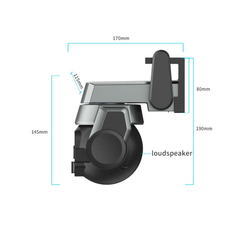 CF-Q812ES 5MP Two-way Voice Outdoor IP66 Waterproof WiFi Camera, Plug Type:AU Plug(Grey)