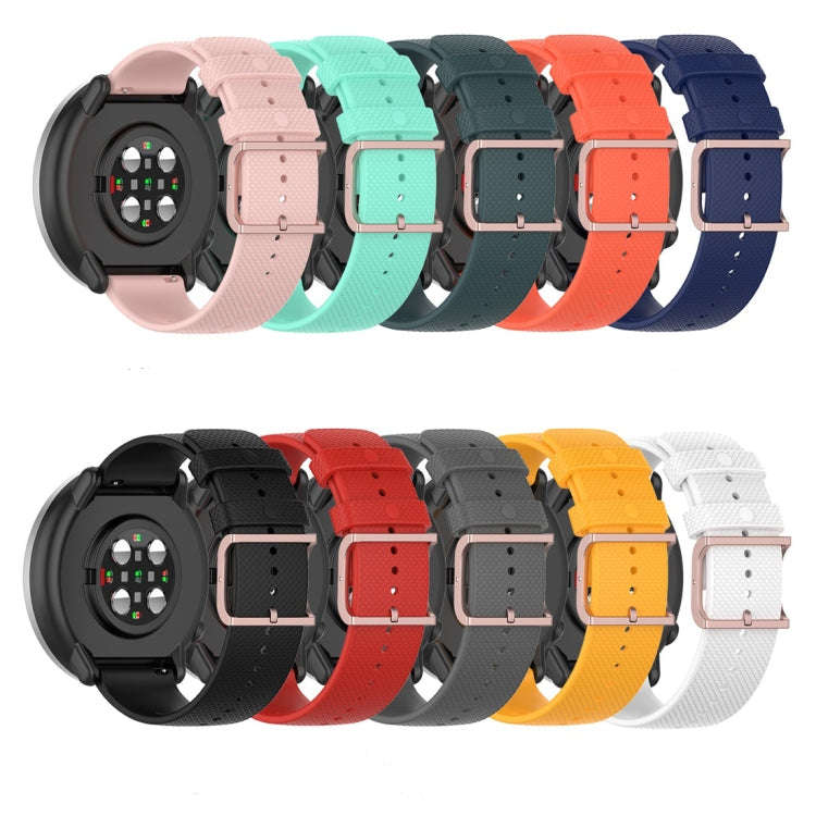 For Polar Ignite 20mm Dot Texture Watch Band(Red)