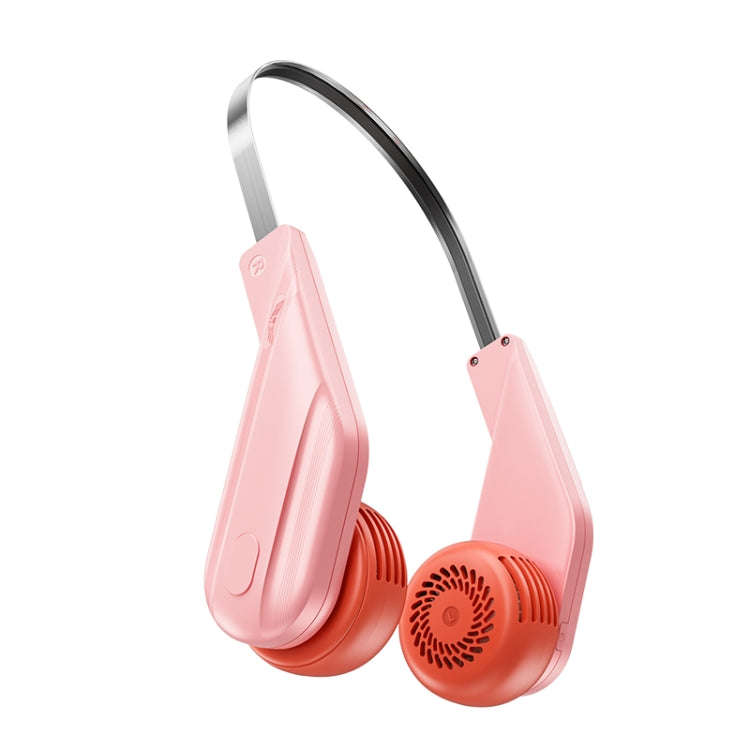 MF089 Speedy Neck Band Electric Fan(Pink)